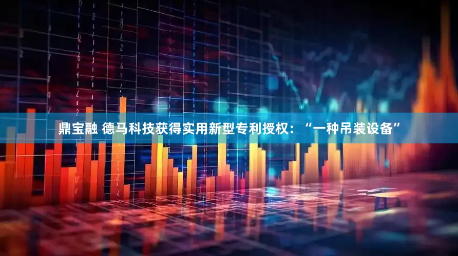 鼎宝融 德马科技获得实用新型专利授权：“一种吊装设备”